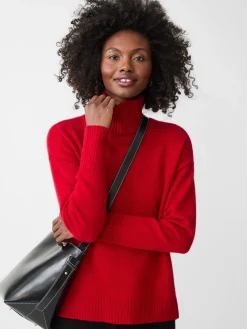 Crawford Leather Bucket Bag