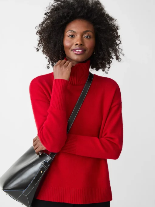 Crawford Leather Bucket Bag