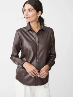 Denver Vegan Leather Shirt