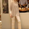 Rylie Pants in Stadium Plaid