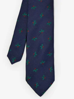 Silk Tie in Mistletoe