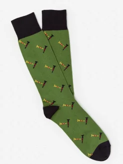 Socks in Golf Tee